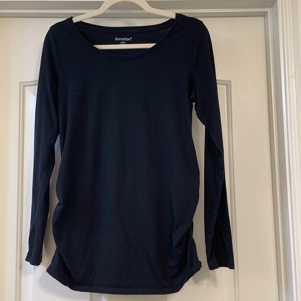 BumpStart Basic Black Long Sleeve Shirt